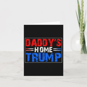 Red White Blue Trump Daddys Zuhause Trump Patrioti Karte