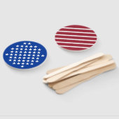 Red White Blue US Flagge American Flag Fächer (Non-assembled)