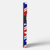 Red White Blue US Flagge Case-Mate iPhone Hülle (Rückseite / Rechts)