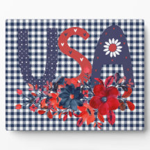 Red White & Blue USA Patriotic Bouquet