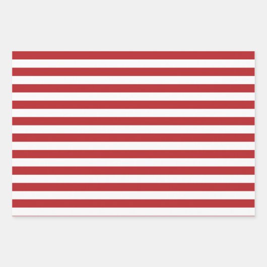 Red White Blue USA USA 4. Juli Unabhängigkeit Geschenkpapier Set (Vorderseite 3)