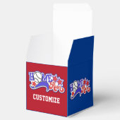 Red White & Blue Zuhause Run Baseball Cube Fevor B Geschenkschachtel (Geöffnet)