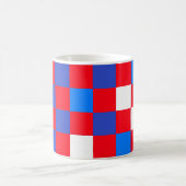 Red, White & Bold – Independence Day Coffee Mug Kaffeetasse (Mittel)