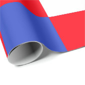 Red, White & Bold – Patriotic Independence Day Geschenkpapier (Rolleneckpunkt)