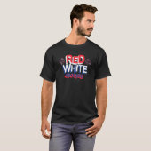 Red White & Boujee 4. Juli T-Shirt (Vorne ganz)