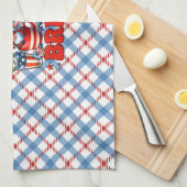 Red White & Brew Geschirrtuch (Viertel Falte)