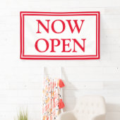 Red White Business jetzt offen Banner (Insitu)