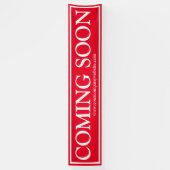 Red White Business kommt bald Website-Banner Banner (Vertikal)