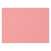 Red & White Candy Cane Stripe Tischdecke (Vorderseite (Horizontal))