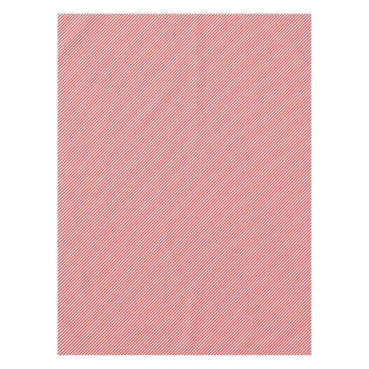 Red & White Candy Cane Stripe Tischdecke (Vorderseite)