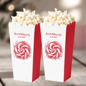 Red & White Candy Winter Geburtstag Geschenkschachtel