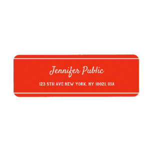 Red White Christmas Handschrift Template Elegant