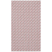 Red White Christmas Tree Pattern#4 ID1009 Tischdecke (Vorderseite)