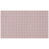 Red White Christmas Tree Pattern#4 ID1009 Tischdecke (Vorderseite (Horizontal))