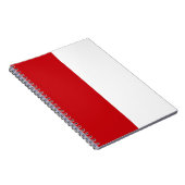 Red & White CUSTOM Notizblock (Rechte Seite)