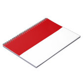 Red & White CUSTOM Notizblock (Linke Seite)