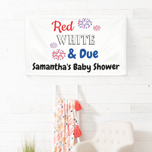 Red White & Due Banner (Insitu)