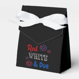 Red White & Due Geschenkschachtel