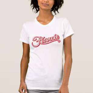 Red & White Fiancée T - Shirt