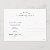 Red & White Frohe Weihnachten Foto (Rückseite)