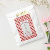 Red White Frory Weihnachtsliebhaber personalisiere Geschenktütchen (Versiegelt)