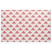 Red White Geo Triangle Muster Stoff (Yard (91,4 cm))