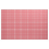 Red White Gingham Pattern Stoff (Fat Quarter (45,7 x 55,9 cm))