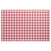 Red & White Gingham Plaid Stoff (Fat Quarter (45,7 x 55,9 cm))