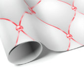 Red & White Gladay Weihnachten Geschenkpapier (Rolleneckpunkt)