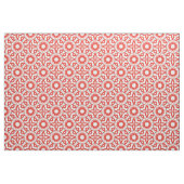 Red White Gray Ethnic Boho Chic Mosaic Geometric Stoff (Fat Quarter (45,7 x 55,9 cm))