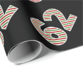 Red, White, Green "62" 62. Veranstaltung am Weihna Geschenkpapier (Rolleneckpunkt)
