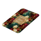 Red White Green Blume Magnet (Linke Seite)