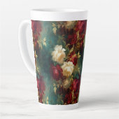 Red White Green Blume Milchtasse (Linke Ecke)
