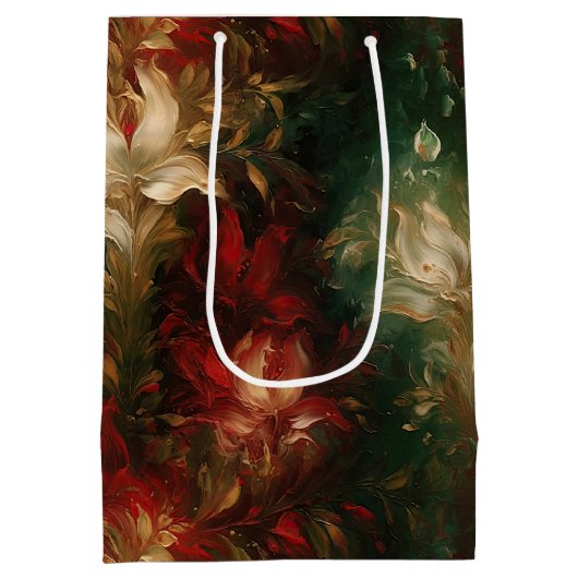 Red White Green Mittlere Geschenktüte (Rückseite)