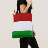 Red White Green Ungarische Fahne Tasche (Von Nahem)