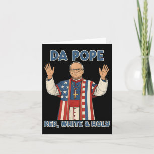 Red White Holy Da Pope aus America Chicago Pope L Karte