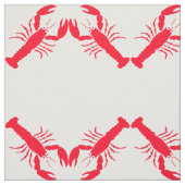 Red White Hummer Seafood 4Stephen Stoff (Muster)