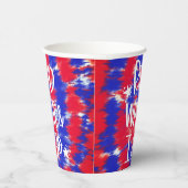 Red White I Do 4. Juli Bachelorette Pappbecher (Rechts)