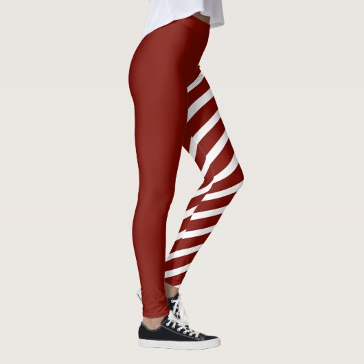 Red & White Jester Leggings (Rechts)