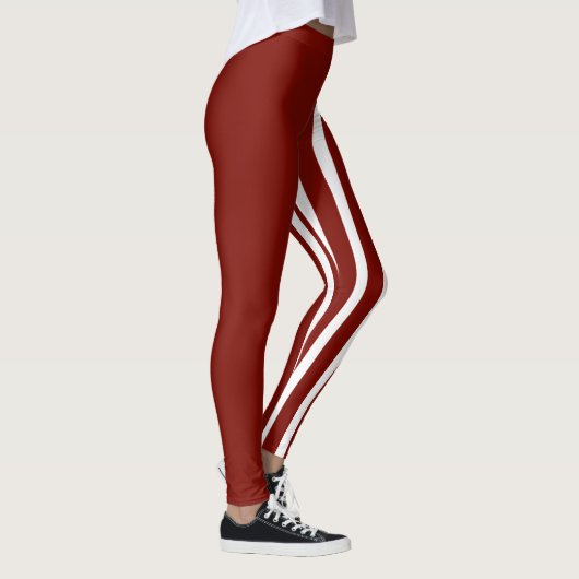 Red & White Jester Leggings (Rechts)