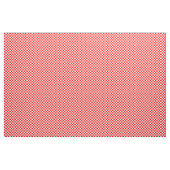 Red White Kroon Checkerboard Muster Stoff (Fat Quarter (45,7 x 55,9 cm))