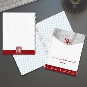 Red White Life Coach Company Workshop Journal Notizblock