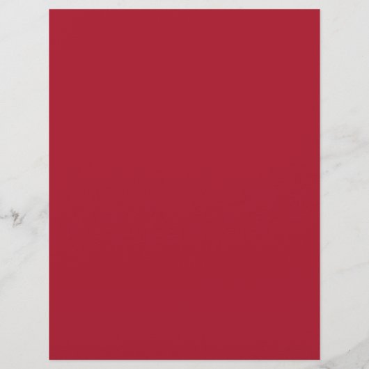 Red White Offiziell Letter of Santa Claus (Rückseite)