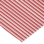 Red White Peppermint Streifen Tablette Tischdecke (Schrägansicht)