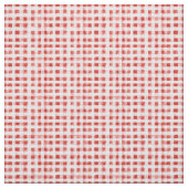 Red White Plaid Stripes  Stoff (Muster)