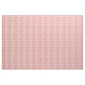 Red White Plaid Stripes  Stoff (Fat Quarter (45,7 x 55,9 cm))