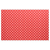 Red White Polka Dots Textile Stoff (Fat Quarter (45,7 x 55,9 cm))