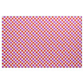 Red White Purple Checkered Pattern Design  Stoff (Yard (91,4 cm))