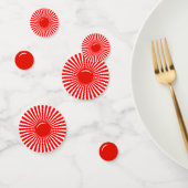 Red White Rising Sun Table Confetti Konfetti (Gruppe)