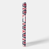 Red White Slavic Pattern Case-Mate iPhone Hülle (Rückseite / Rechts)